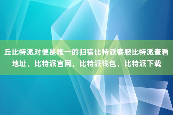 丘比特派对便是唯一的归宿比特派客服比特派查看地址，比特派官网，比特派钱包，比特派下载