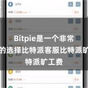 Bitpie是一个非常不错的选择比特派客服比特派旷工费