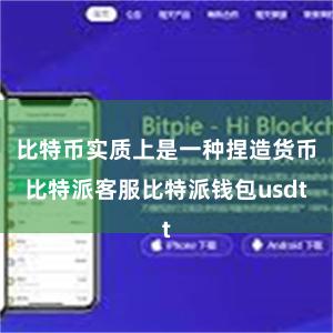 比特币实质上是一种捏造货币比特派客服比特派钱包usdt